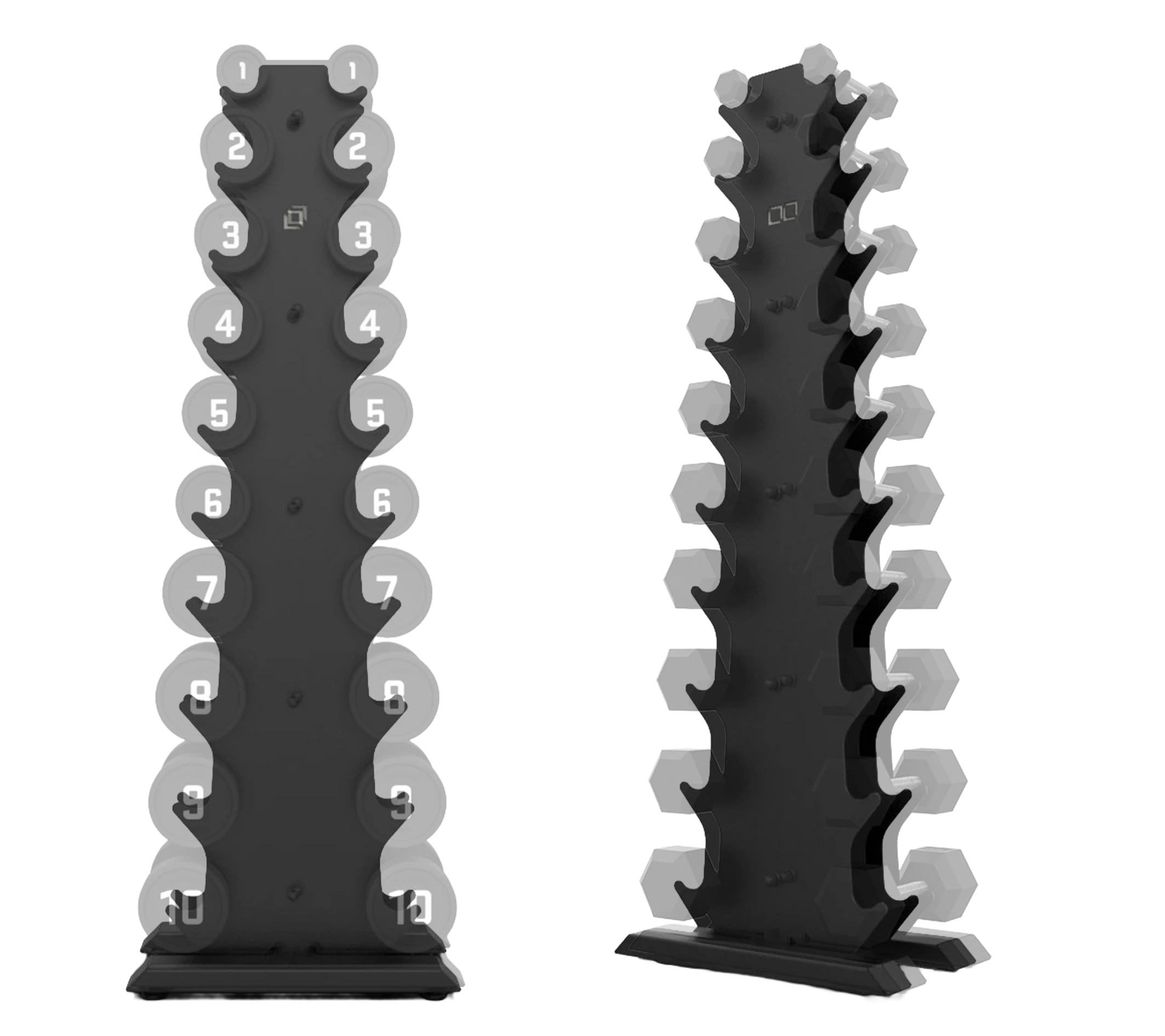 Vertical Dumbbell Rack