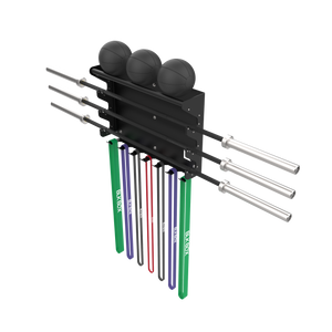 BLK BOX Wall Mounted Multi Storage – loaded with plates