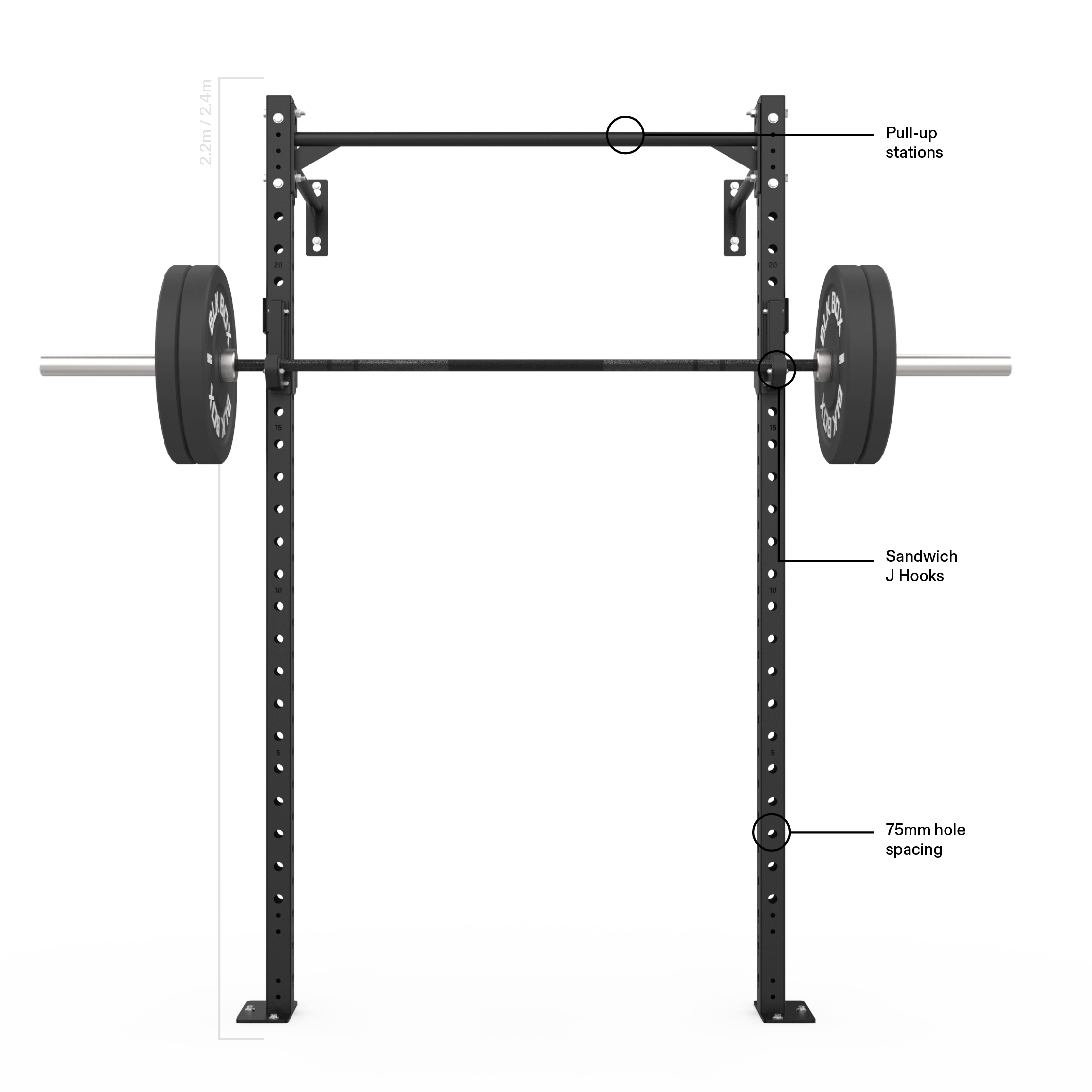 BLK BOX 1 Series Wall Mounted Rig | BLK BOX