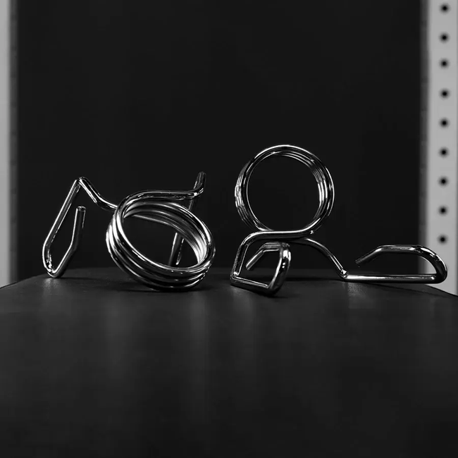 Barbell Spring Collars (Pair) - BLK BOX