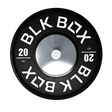 BLK BOX Black Competition Weight Plate – stainless steel insert