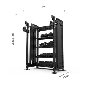 Cable Storage System (1.5m) - 1 Bay | BLK BOX