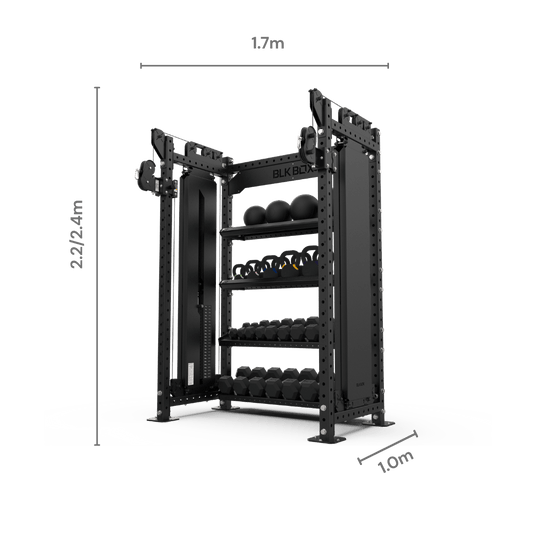 Cable Storage System (1.5m) - 1 Bay | BLK BOX