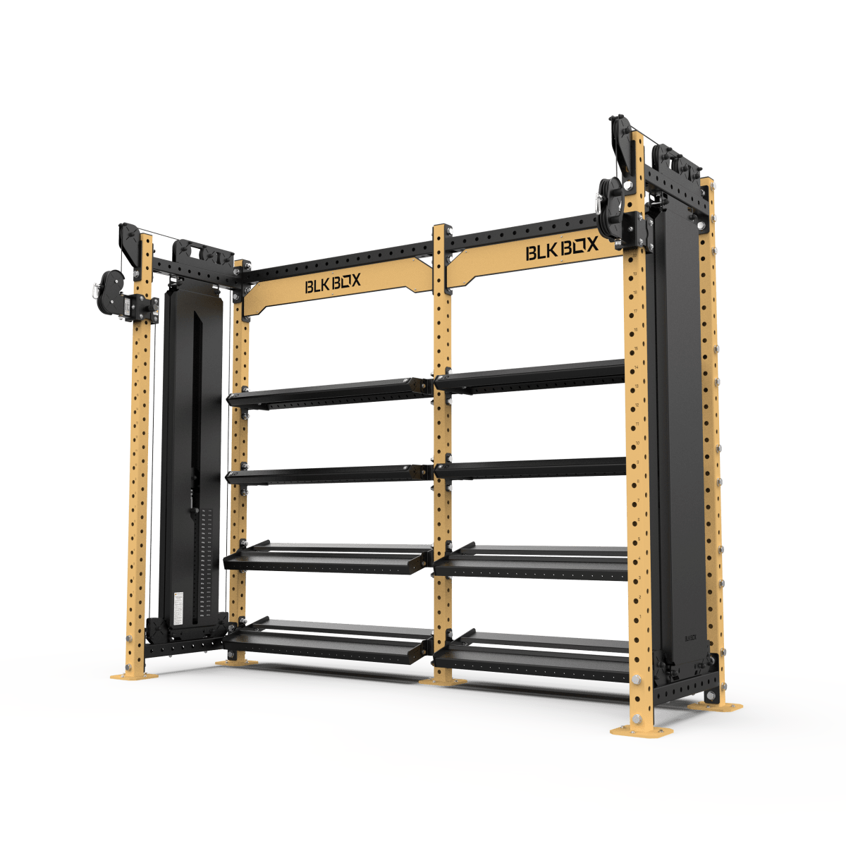 Cable Storage System (1.5m) - 2 Bay | BLK BOX