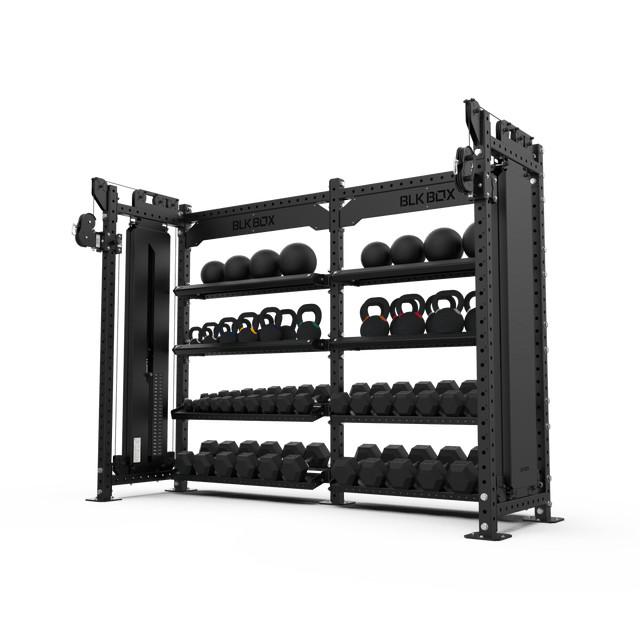 Cable Storage System (1.5m) - 2 Bay | BLK BOX