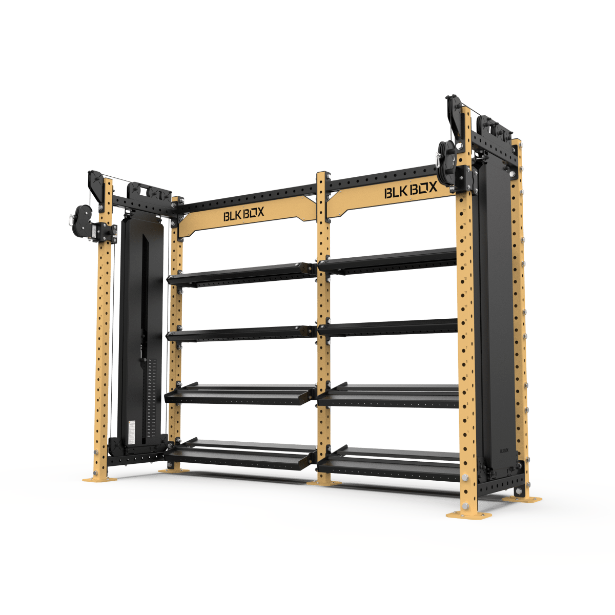 Cable Storage System (1.5m) - 2 Bay | BLK BOX
