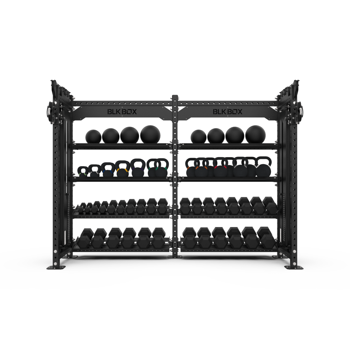 Cable Storage System (1.5m) - 2 Bay | BLK BOX