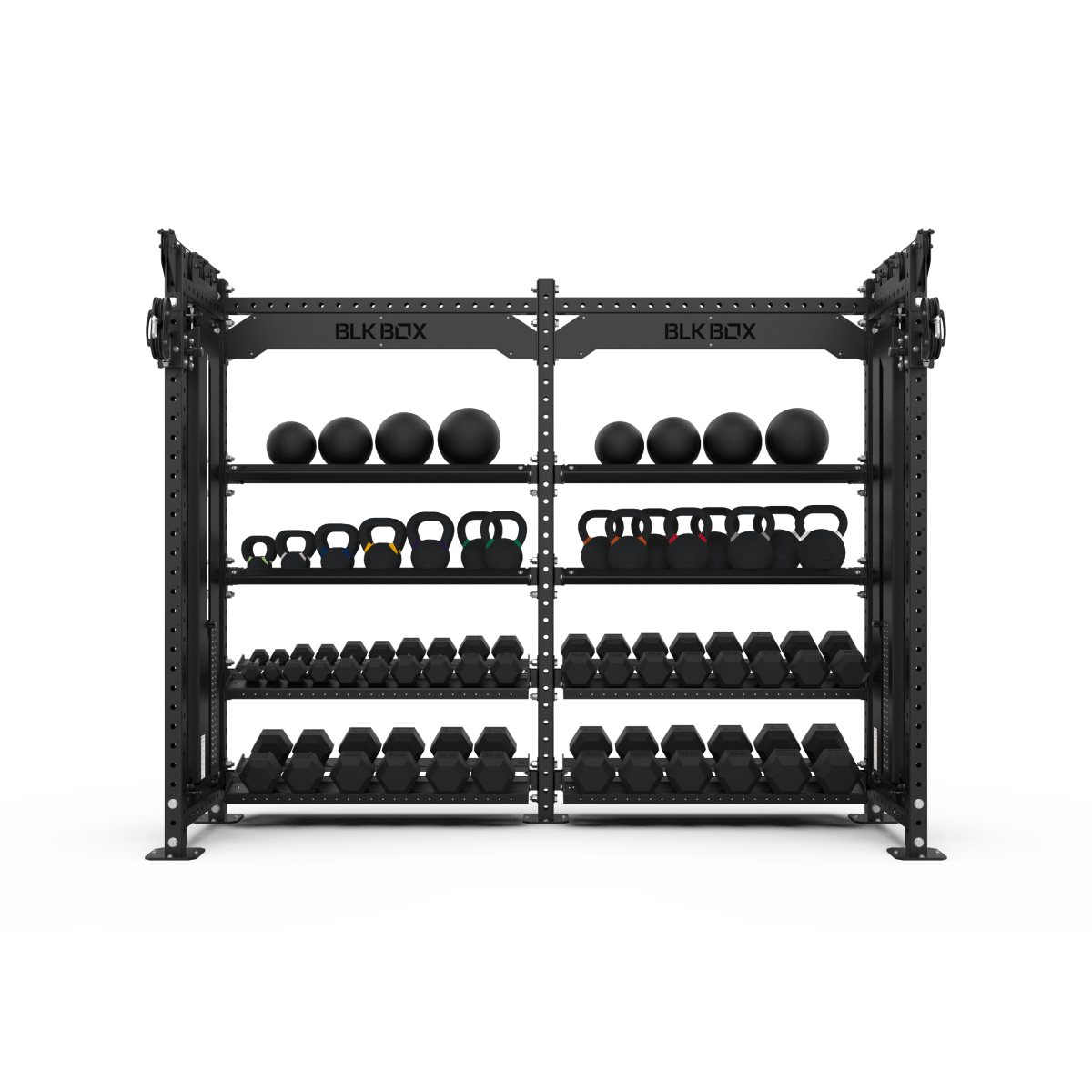 Cable Storage System (1.5m) - 2 Bay | BLK BOX