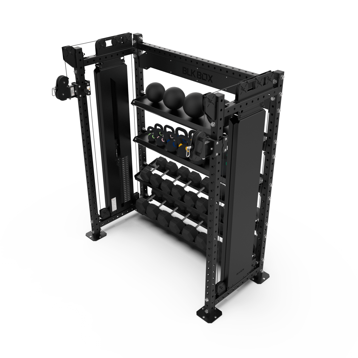 Cable Storage System (1.8m) - 1 Bay | BLK BOX