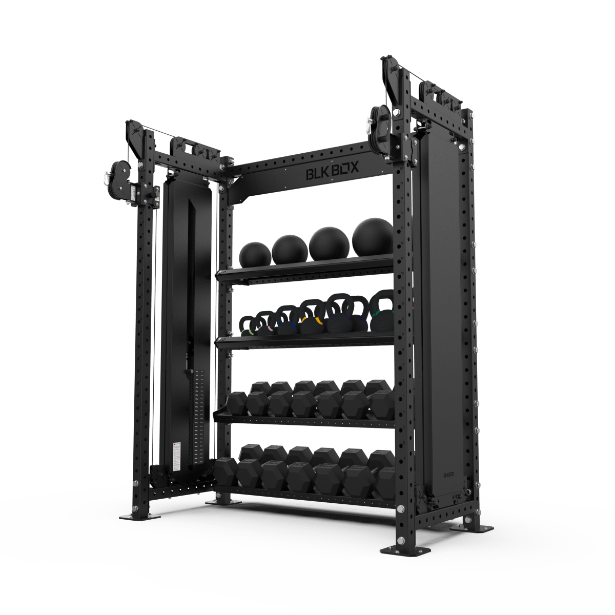 Cable Storage System (1.8m) - 1 Bay | BLK BOX