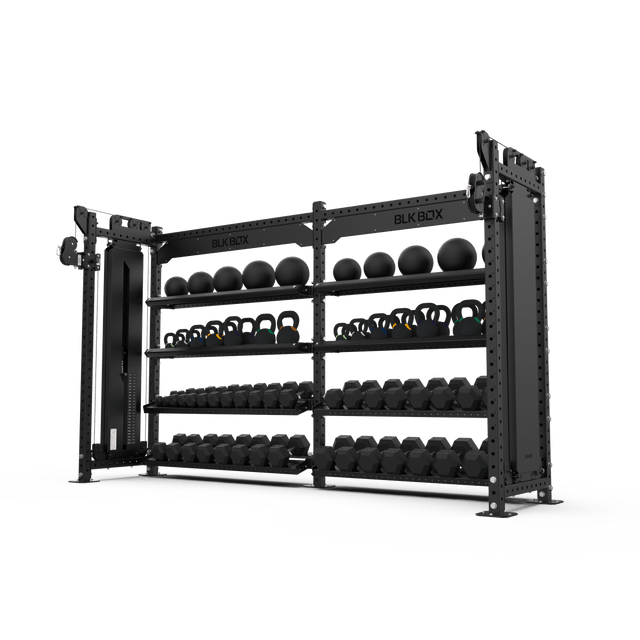 Cable Storage System (1.8m) - 2 Bay | BLK BOX