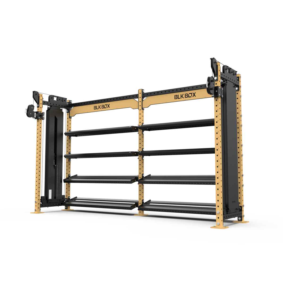 Cable Storage System (1.8m) - 2 Bay | BLK BOX