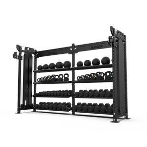 Cable Storage System (1.8m) - 2 Bay | BLK BOX