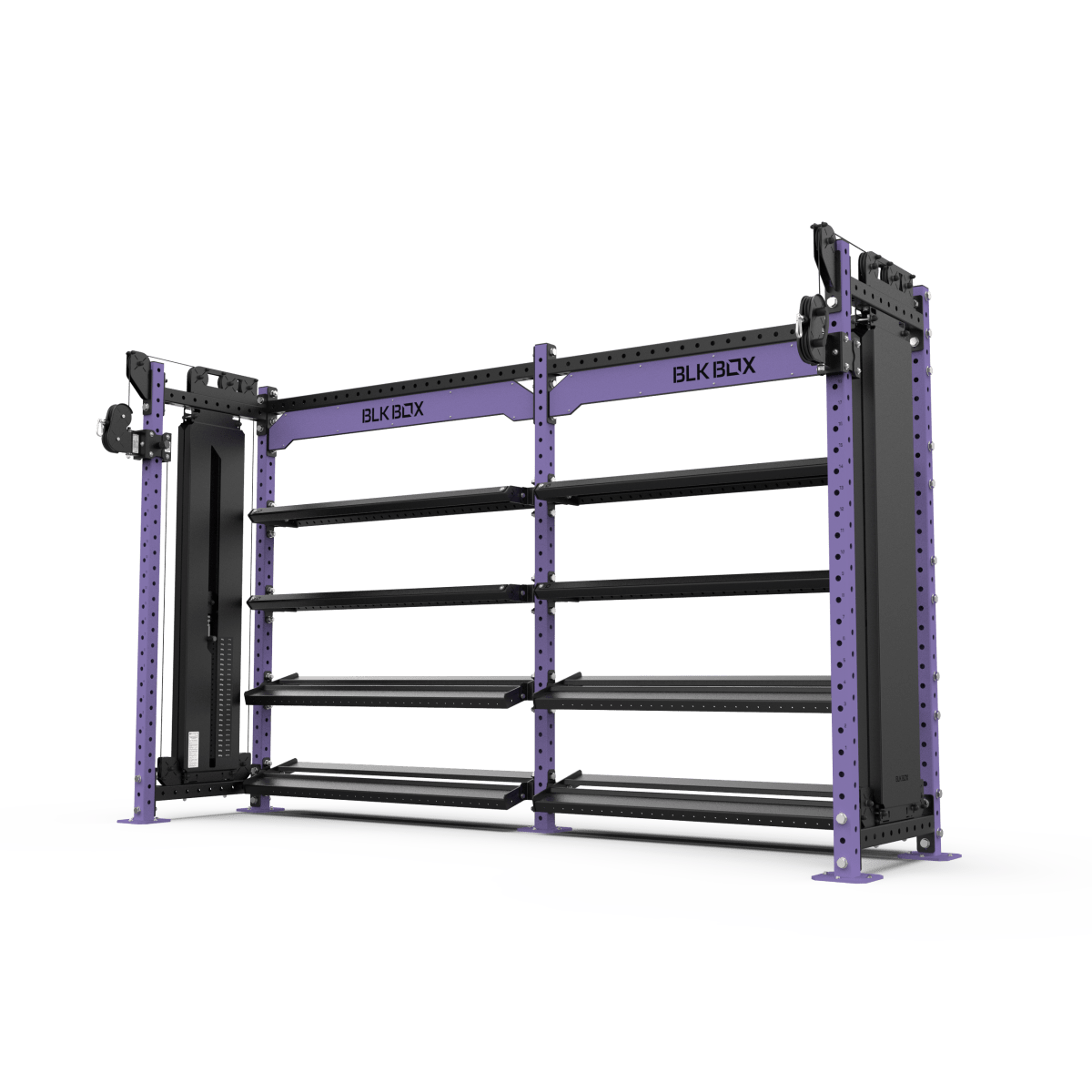 Cable Storage System (1.8m) - 2 Bay | BLK BOX