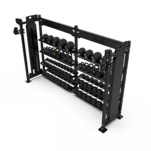 Cable Storage System (1.8m) - 2 Bay | BLK BOX