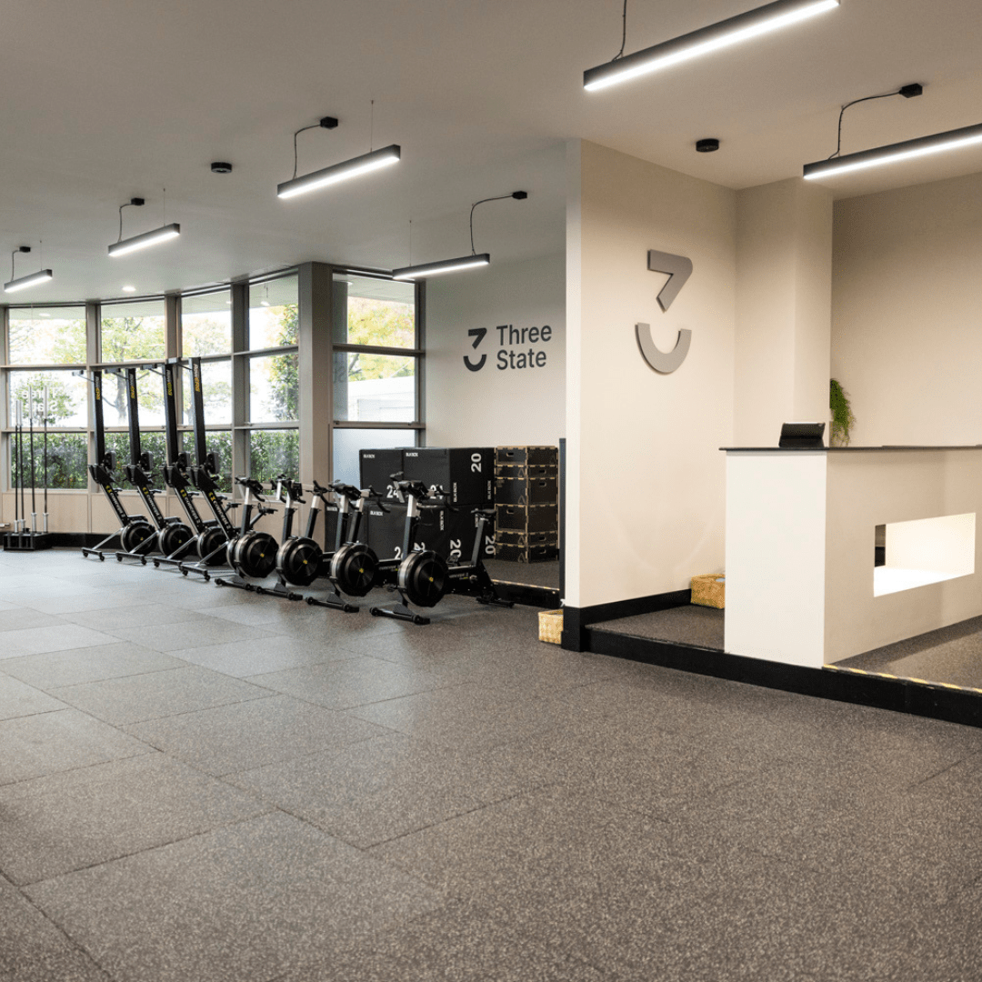 Challenger Gym Tile - 1m x 1m x 20mm - BLK BOX