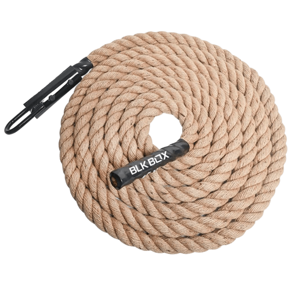 Box Clipping Rope Jute Climbing Rope | Conditioning | BLK BOX