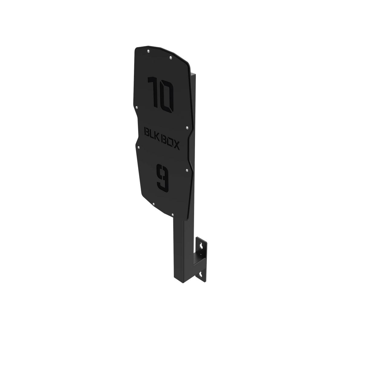 Competition Rig Mounted Wall Ball Target with Extension Arm - BLK BOX