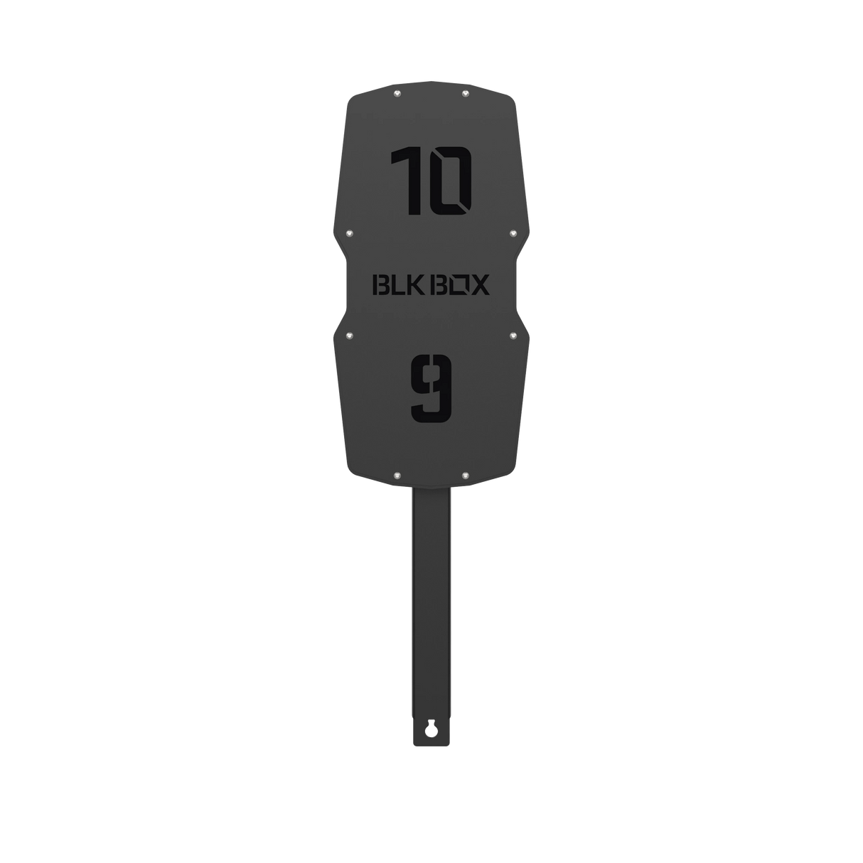 Competition Rig Mounted Wall Ball Target with Extension Arm - BLK BOX