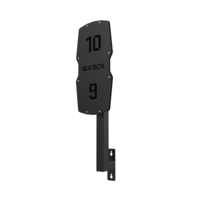 Competition Rig Mounted Wall Ball Target with Extension Arm - BLK BOX