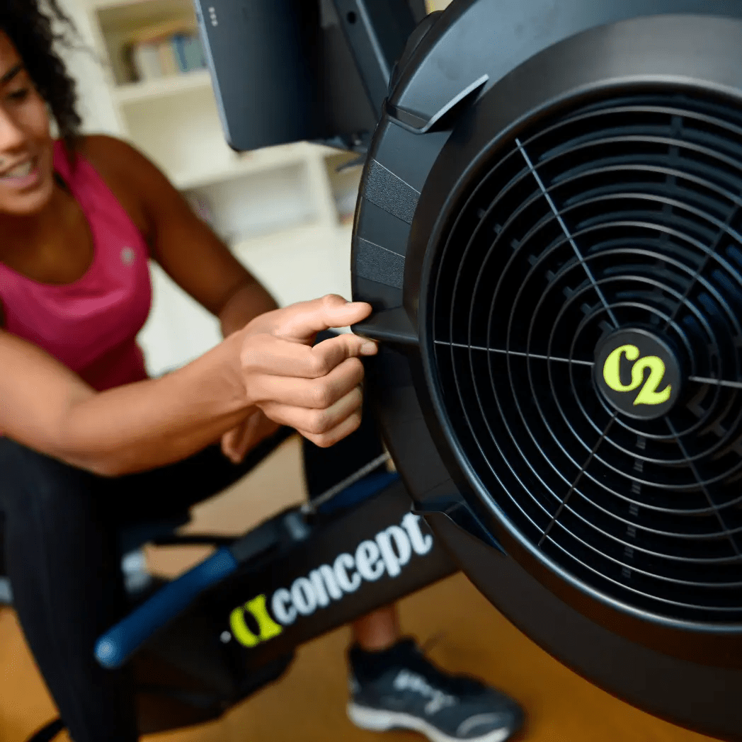 Concept Rower Storage Concept 2 Rower Machine with PM5 monitor | BLK BOX