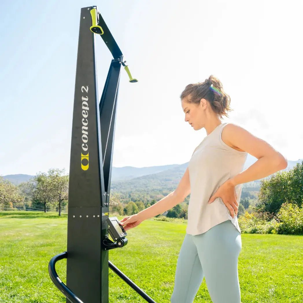 Concept 2 SkiErg & Floor Stand - BLK BOX