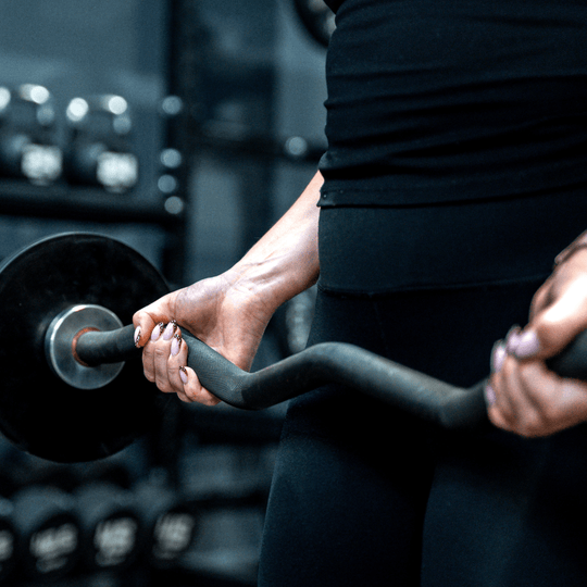 Curl Bar - 9kg - BLK BOX