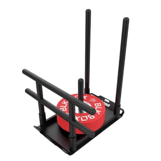 Dog Sled High Low Handles - BLK BOX