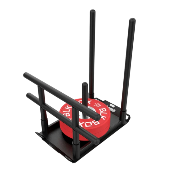 Dog Sled High Low Handles-Sleds-BLK BOX