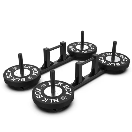 Farmer Walk Handles (Pair)-Strongman Equipment-BLK BOX