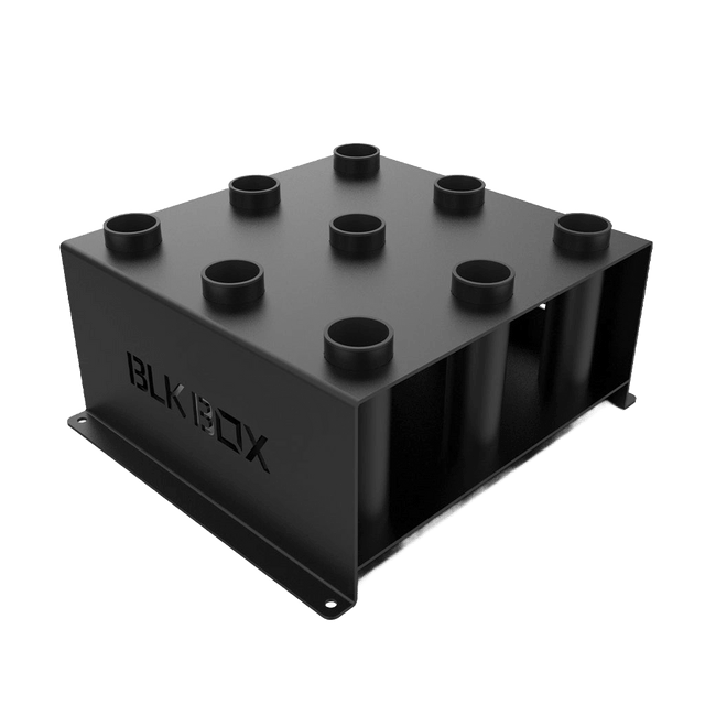Floor Mounted 9 Bar Holder | BLK BOX