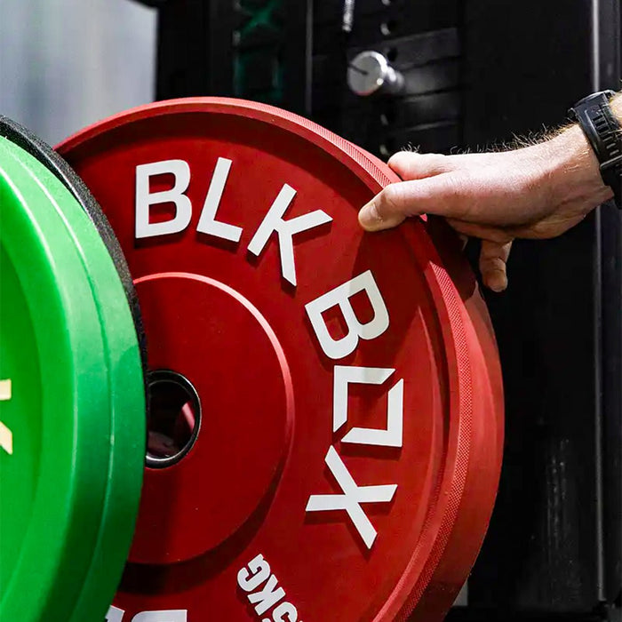 HD Coloured Bumper Weight Plate - BLK BOX