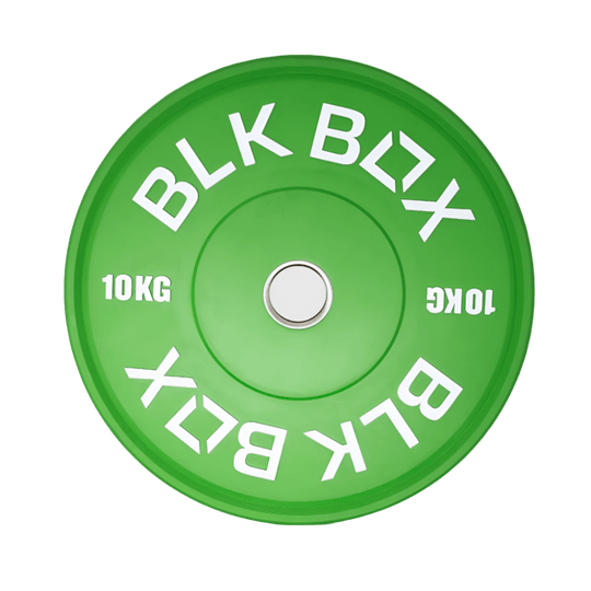 HD Coloured Bumper Weight Plate - BLK BOX