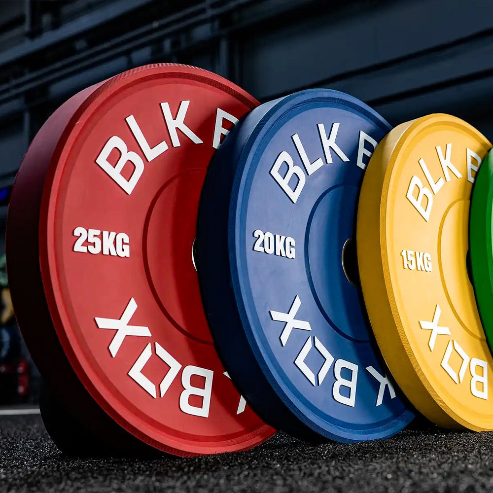 HD Coloured Bumper Weight Plate - BLK BOX