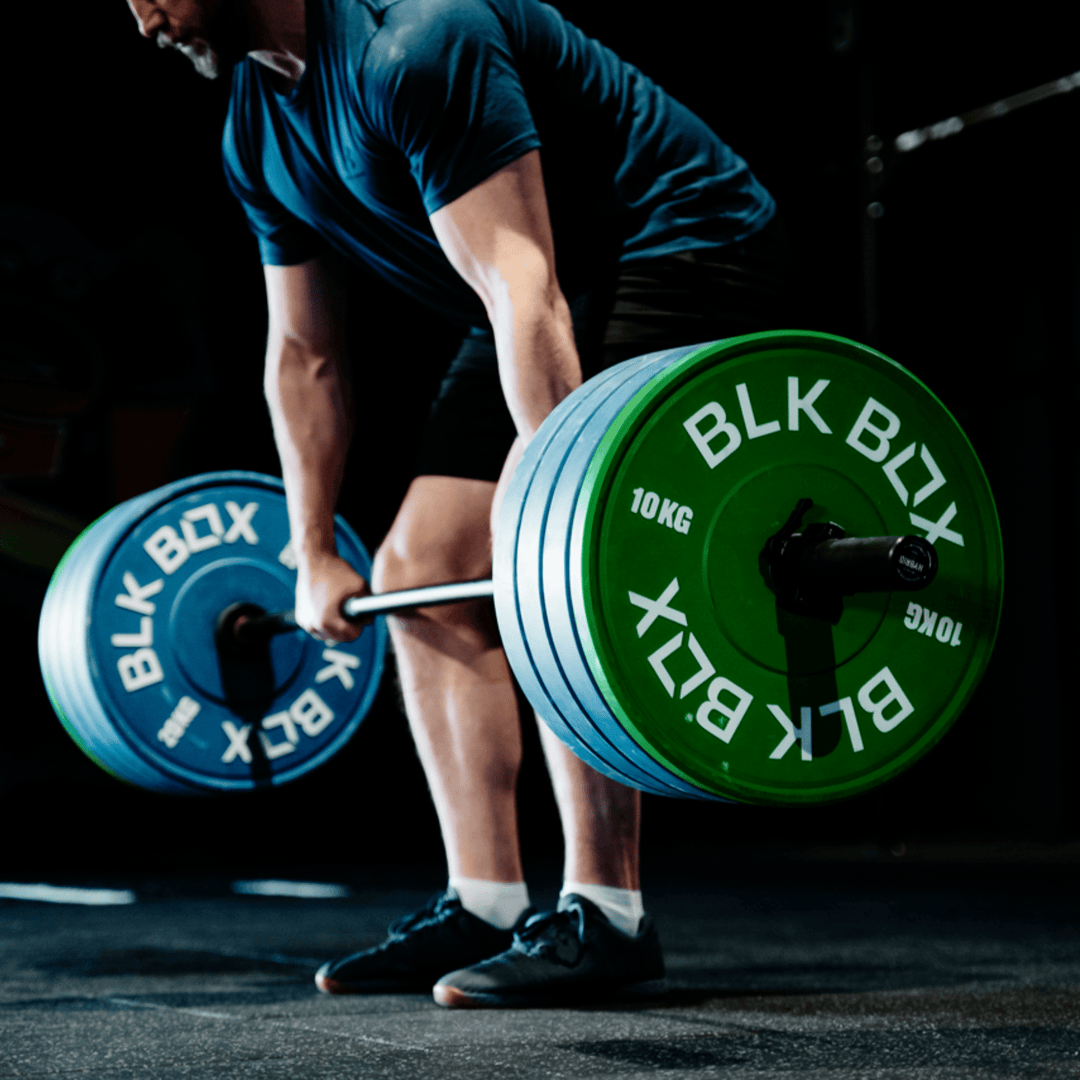 HD Coloured Bumper Weight Plate - BLK BOX