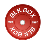 HD Coloured Bumper Weight Plate - BLK BOX