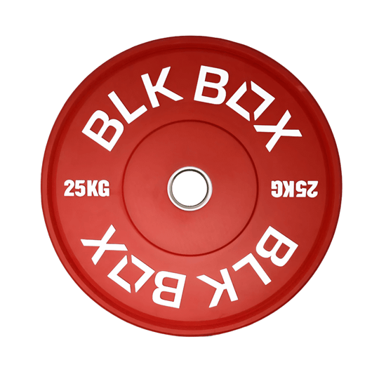 HD Coloured Bumper Weight Plate - BLK BOX