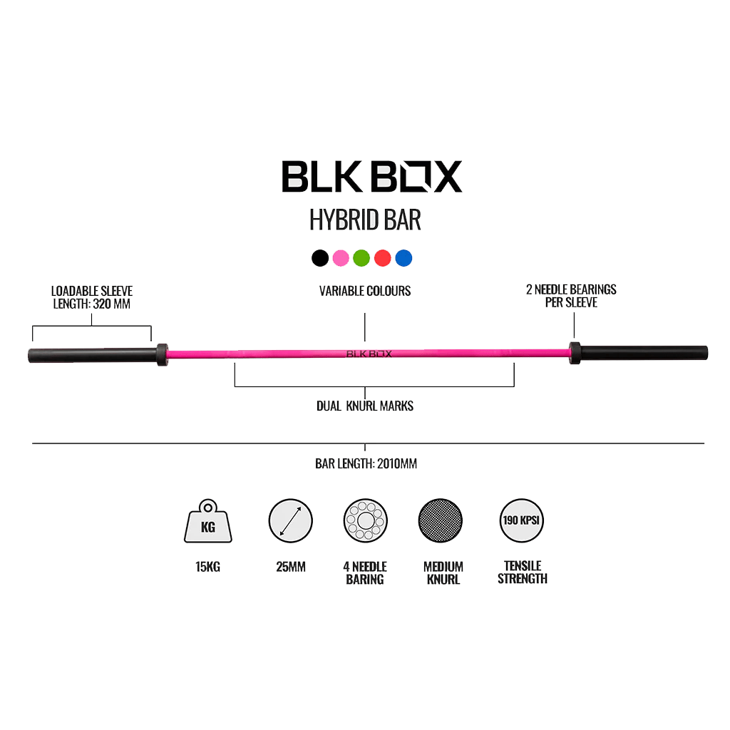 Hybrid Bar - 15kg - BLK BOX