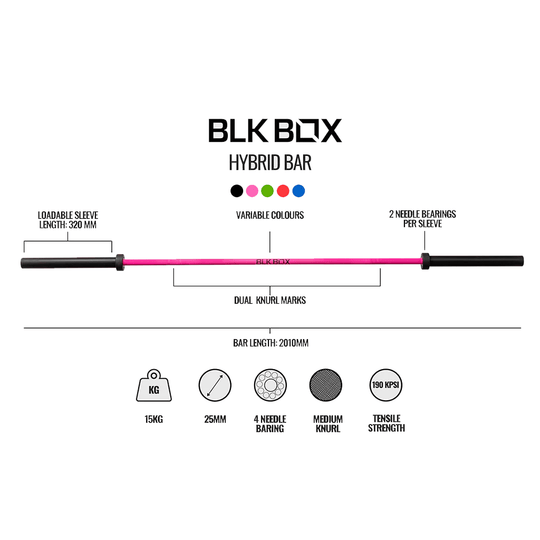 Hybrid Bar - 15kg - BLK BOX