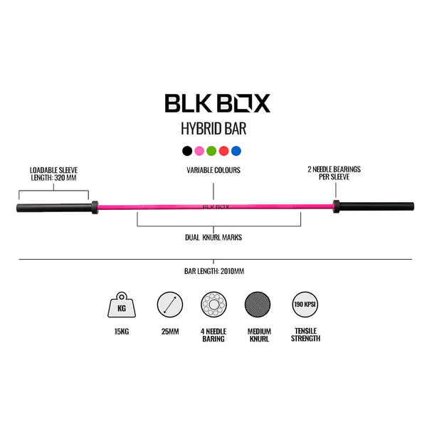 Hybrid Bar - 15kg - BLK BOX