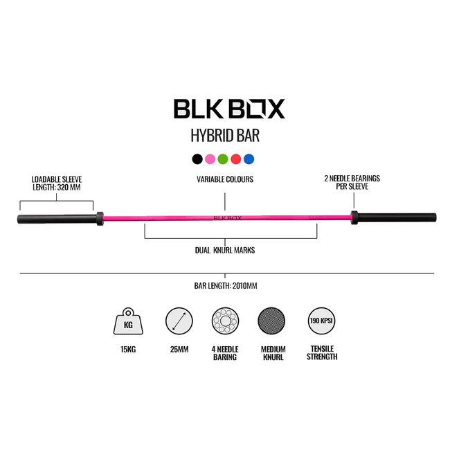 Hybrid Bar - 15kg - BLK BOX