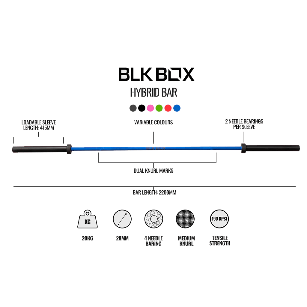 Hybrid Bar - 20kg - BLK BOX