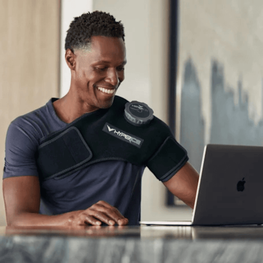 Hyperice Left Shoulder Ice Compression Wrap | BLK BOX