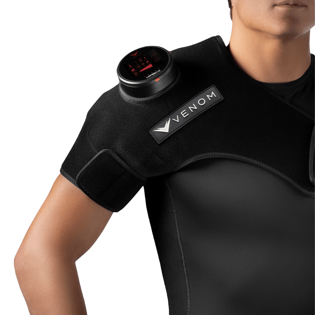 Hyperice Venom Right Shoulder Heat & Vibration Support | BLK BOX
