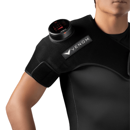 Hyperice Venom Right Shoulder Heat & Vibration Support | BLK BOX