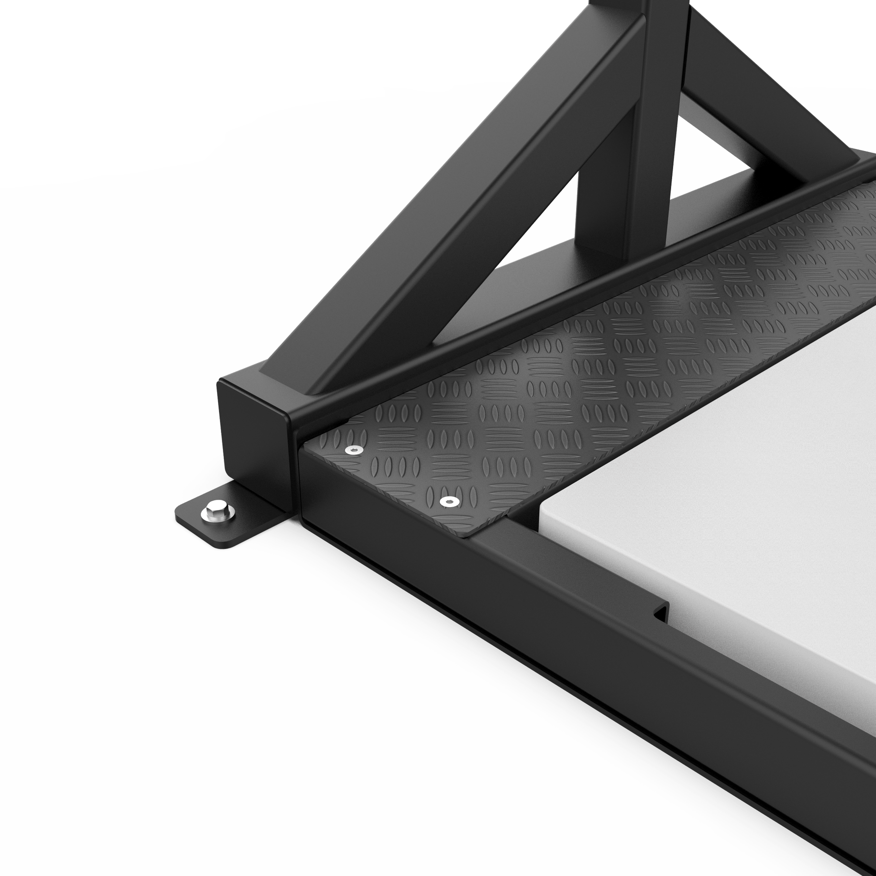 Window Sample Rig Isometric Isometric Mid-Thigh Pull Free Standing Rig 2.2m - BLK BOX