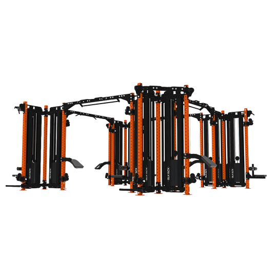 16 Station Multi-Gym Cable Machine-Cable Machines-BLK BOX