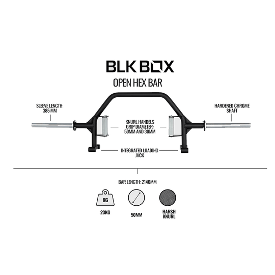 Open Hex Bar - BLK BOX
