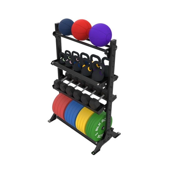 4 Tier Basecamp Storage System - 1.2m - BLK BOX