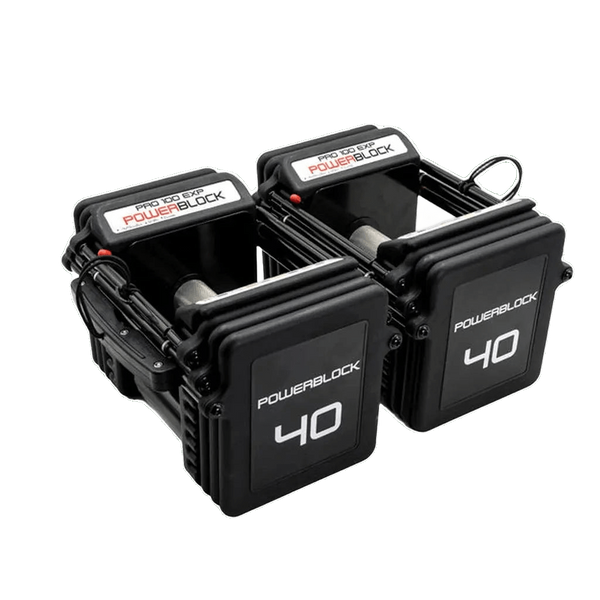 PowerBlock Pro EXP Adjustable Dumbbells (Pair) | BLK BOX